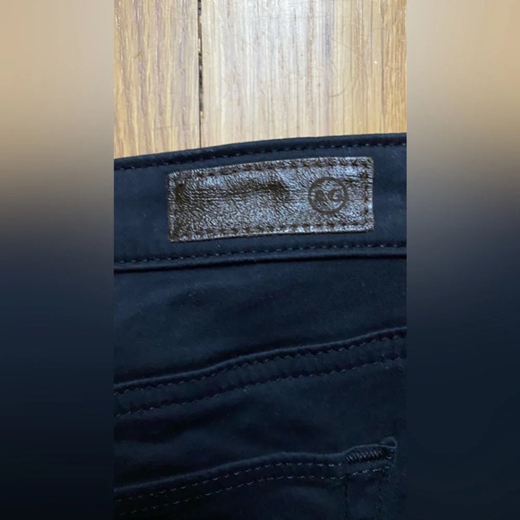 Adriano Goldschmied AG Jeans The Legging Ankle Black Size 28R - Picture 5 of 11